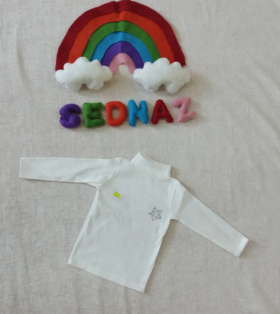 بلوز یقه اسکی دخترانه ملانژکبریتی سایزبندی35/40/45